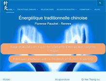 Tablet Screenshot of energetiquechinoise.com